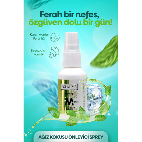 Ağız Kokusu Önleyici Sprey 30 ML